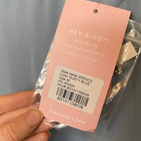 NEW Convertible Birdy Grey Dress, Medium - Picture 5 of 9